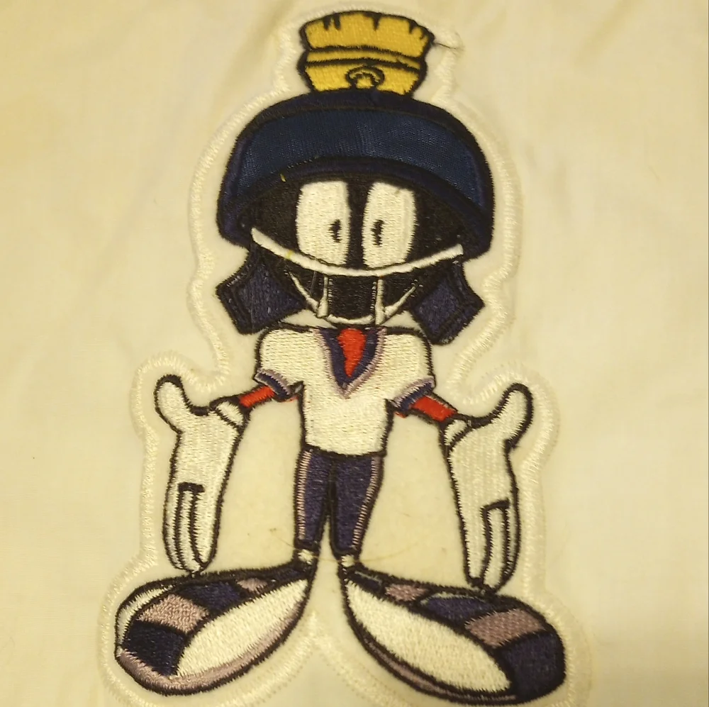 Dallas Cowboys NFL Marvin The Martian  Looney Tunes Vintage Jacket - Picture 3 of 9